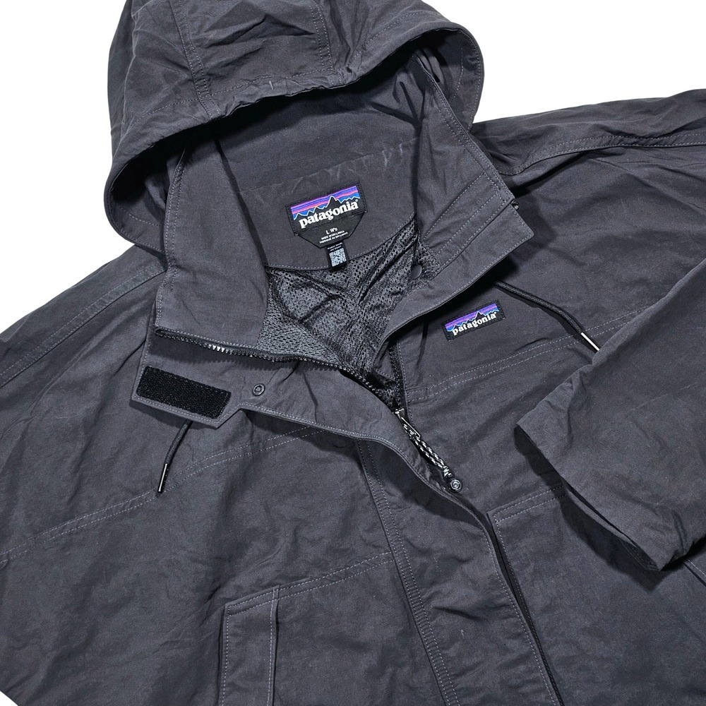 Patagonia Skysail Jacket Womens L Dark Gray Hooded Gorpcore Utility Hiking
